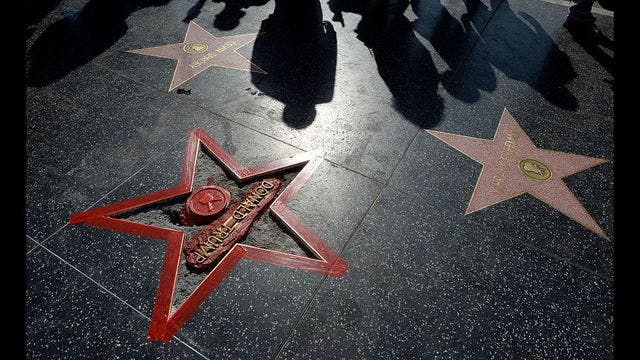 Several fake Trump stars reportedly appear on Hollywood Walk of Fame