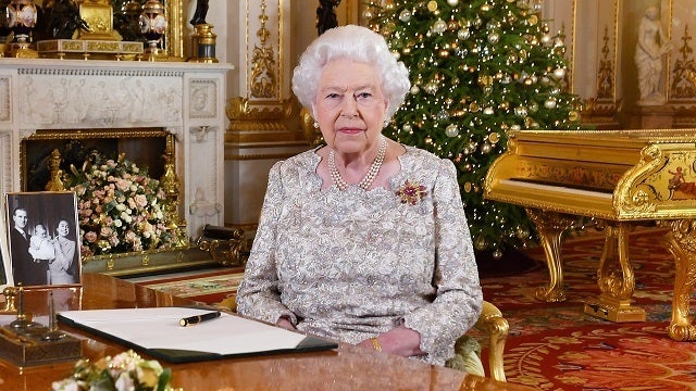 Queen Elizabeth II riffs on wisdom, family's busy year
