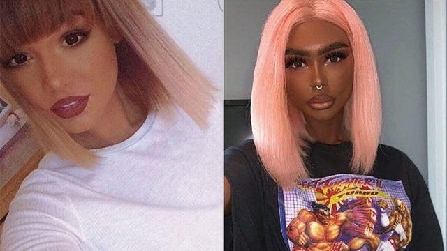 Woman with tanning 'obsession' claims people accuse her of trying to 'switch races'