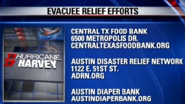 How to help hurricane evacuees here in Austin