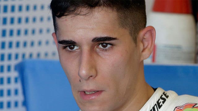Data shows Salom hit brakes later than usual in fatal crash