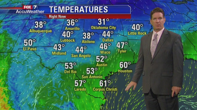 Morning weather forecast for Wednesday, November 22, 2017