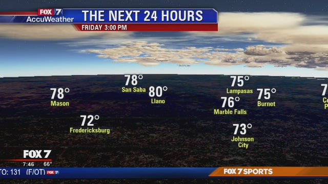 Morning weather forecast for Nov. 30, 2018