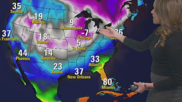 Morning weather forecast 12/19/16