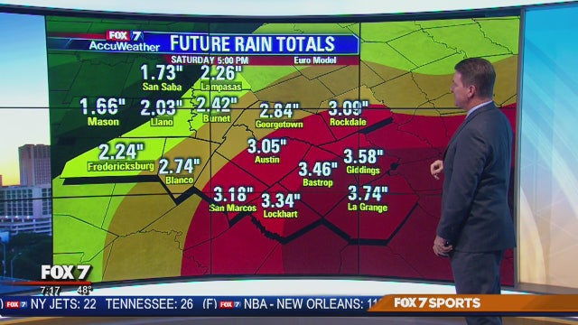 Morning weather forecast for Dec. 3, 2018