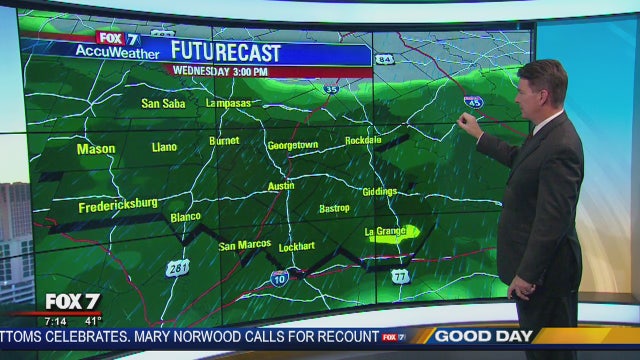 Morning weather forecast Dec. 6, 2017