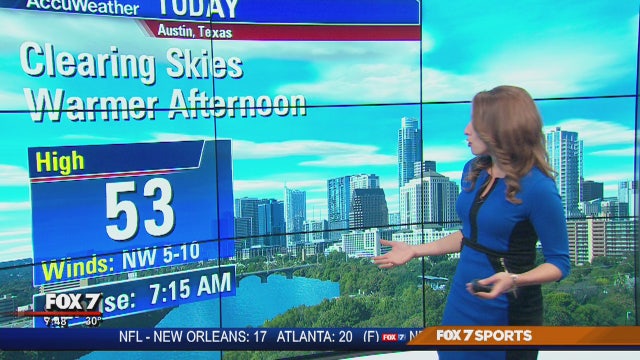 Morning weather forecast for Dec. 8, 2017