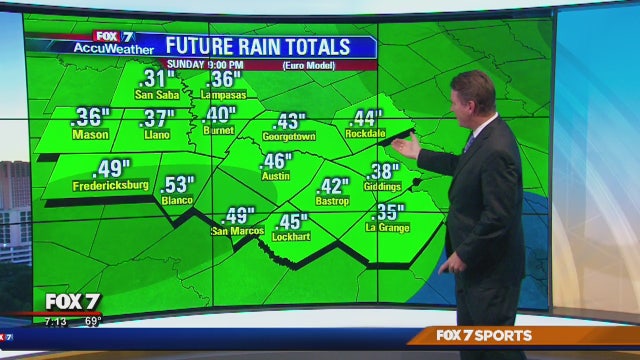Morning weather forecast for April 18, 2018
