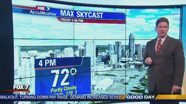 Morning weather forecast April 20, 2018