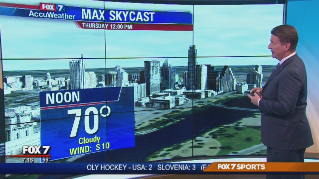 Morning weather forecast Feb. 15, 2018