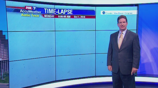 Morning weather forecast for Monday, October 1, 2018