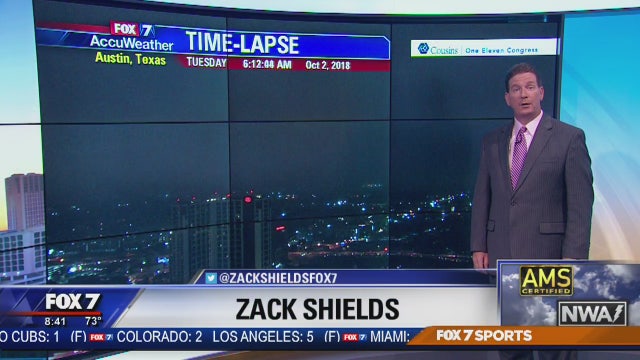 Morning weather forecast for Tuesday, October 2, 2018