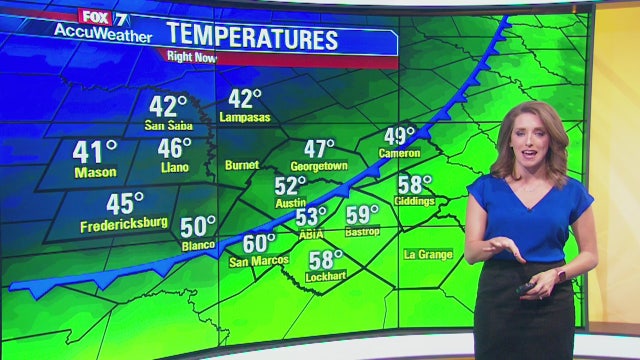 Morning weather forecast for Sunday, November 18, 2018