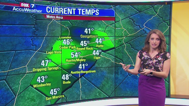 Morning weather forecast for Saturday, November 24, 2018