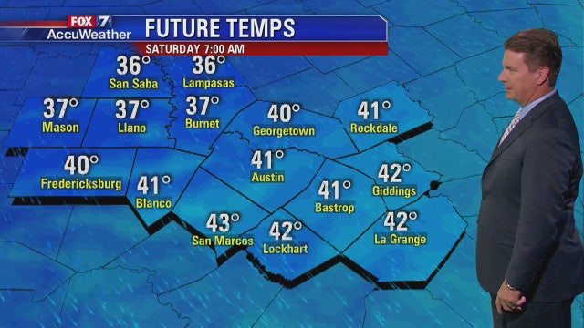Morning weather forecast for Dec. 14, 2018
