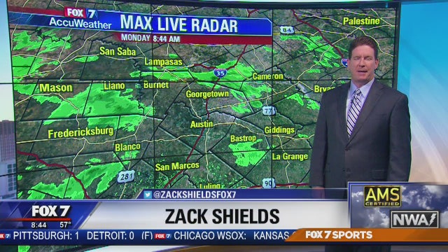 Morning weather forecast for Monday, April 2, 2018