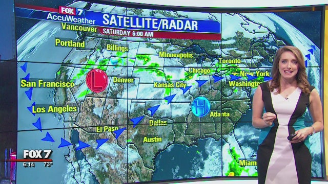 Morning weather forecast for Saturday, May 12, 2018