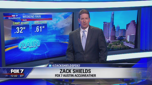 Morning weather forecast for Monday, August 13, 2018