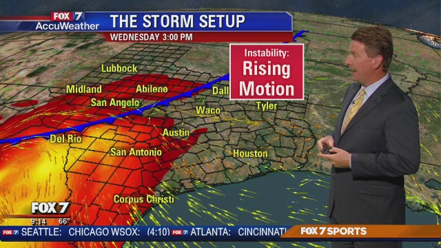 Morning weather forecast for April 24, 2018