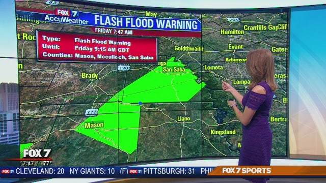 Morning weather forecast for August 10, 2018