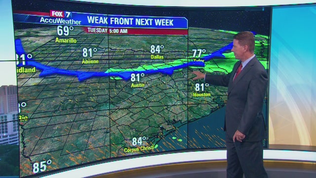 Morning weather forecast for August 17, 2018