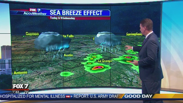 Morning weather forecast for August 28, 2018