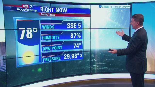 Morning weather forecast for August 29, 2018