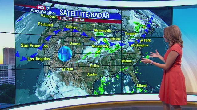 Morning weather forecast for August 7, 2018