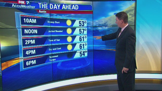 Morning weather forecast for December 12, 2017