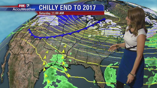 Morning weather forecast for December 29, 2017