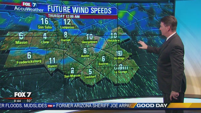 Morning weather forecast for January 10, 2018