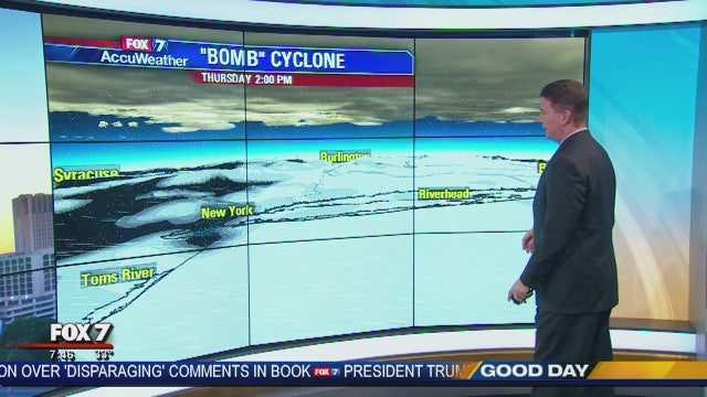Morning weather forecast for January 4, 2018