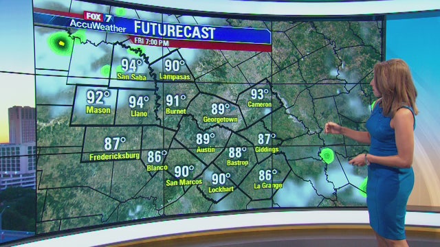 Morning weather forecast for July 13, 2018
