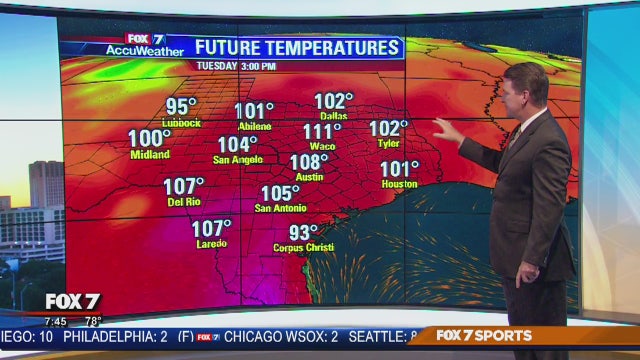 Morning weather forecast for July 23, 2018