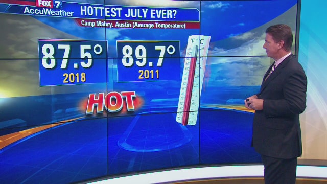 Morning weather forecast for July 30, 2018