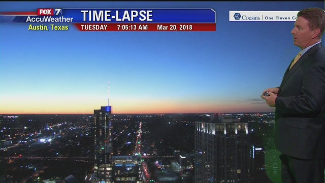 Morning weather forecast for March 20, 2018