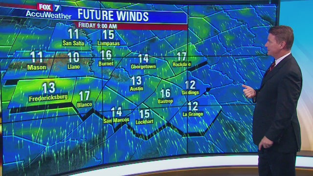 Morning weather forecast for March 23, 2018