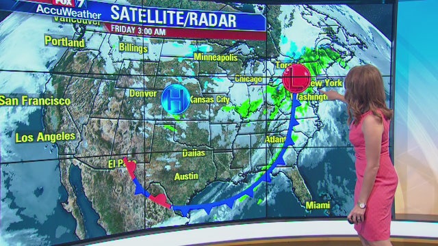 Morning weather forecast for March 30, 2018