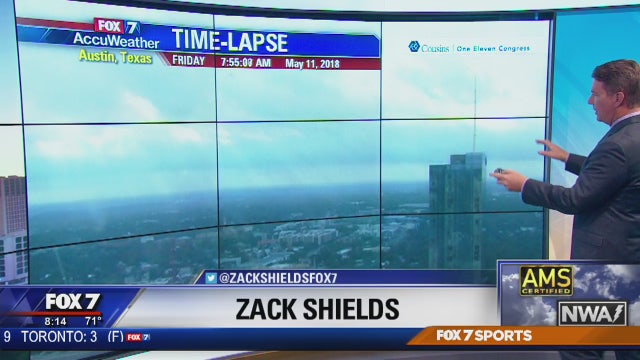 Morning weather forecast for May 11, 2018