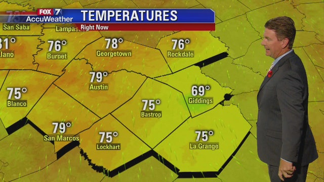 Morning weather forecast for May 25, 2018