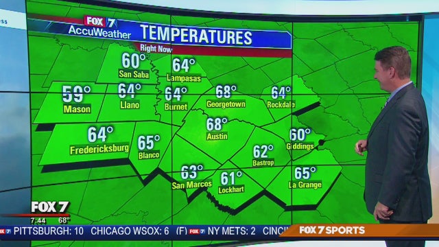 Morning weather update for May 9, 2018
