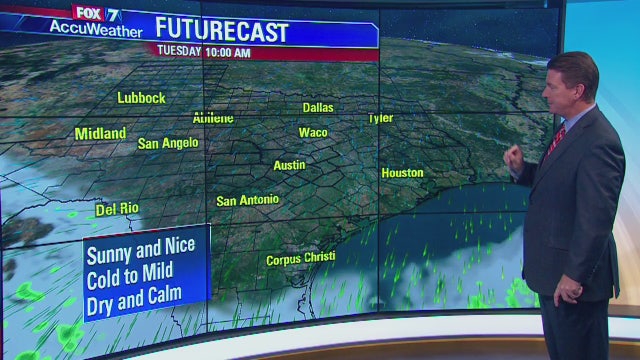 Morning weather forecast for November 19, 2018