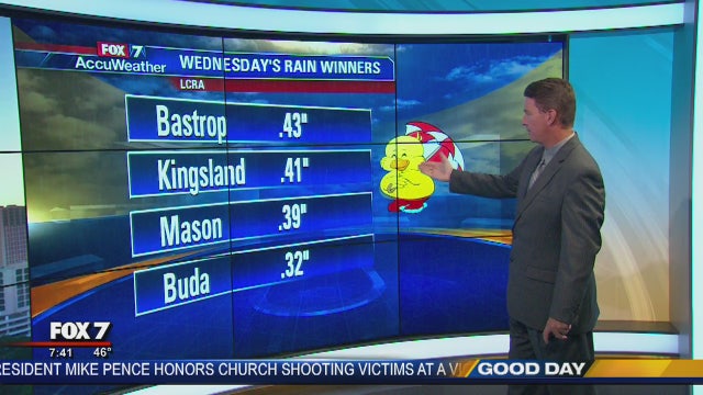 Morning weather forecast for November 9, 2017