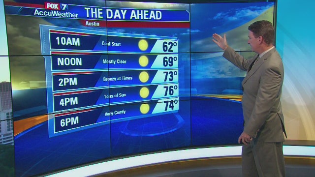 Morning weather forecast for October 16, 2017