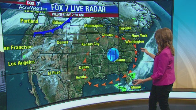 Morning weather forecast for October 18, 2017