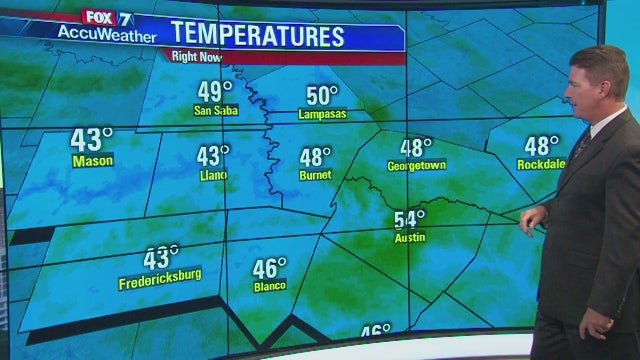 Morning weather forecast for October 23, 2017