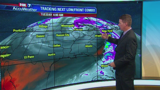 Morning weather forecast for October 24, 2017