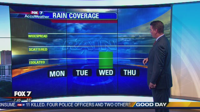 Morning weather forecast for October 29, 2018
