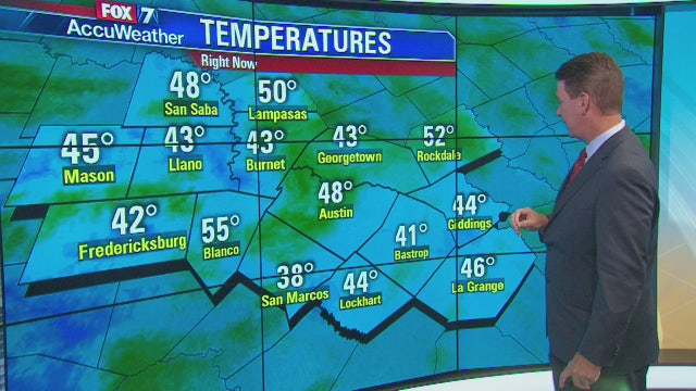 Morning weather forecast for October 30, 2017
