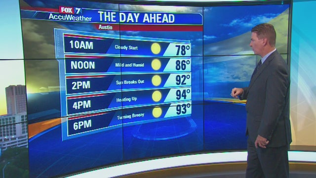 Morning weather forecast for September 14, 2017
